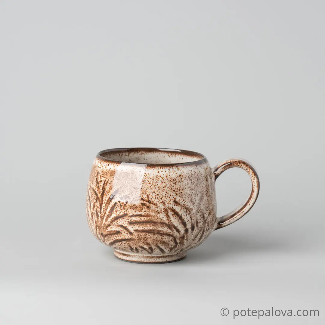 картинка Керамическая кружка из серии "Травы" 4 - DishWishes.Ru