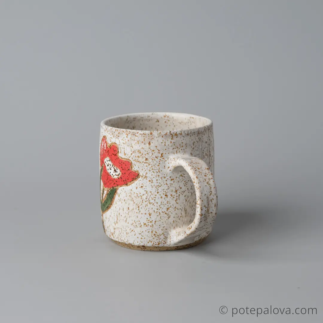 картинка Кружка "Аленький цветочек" - DishWishes.Ru