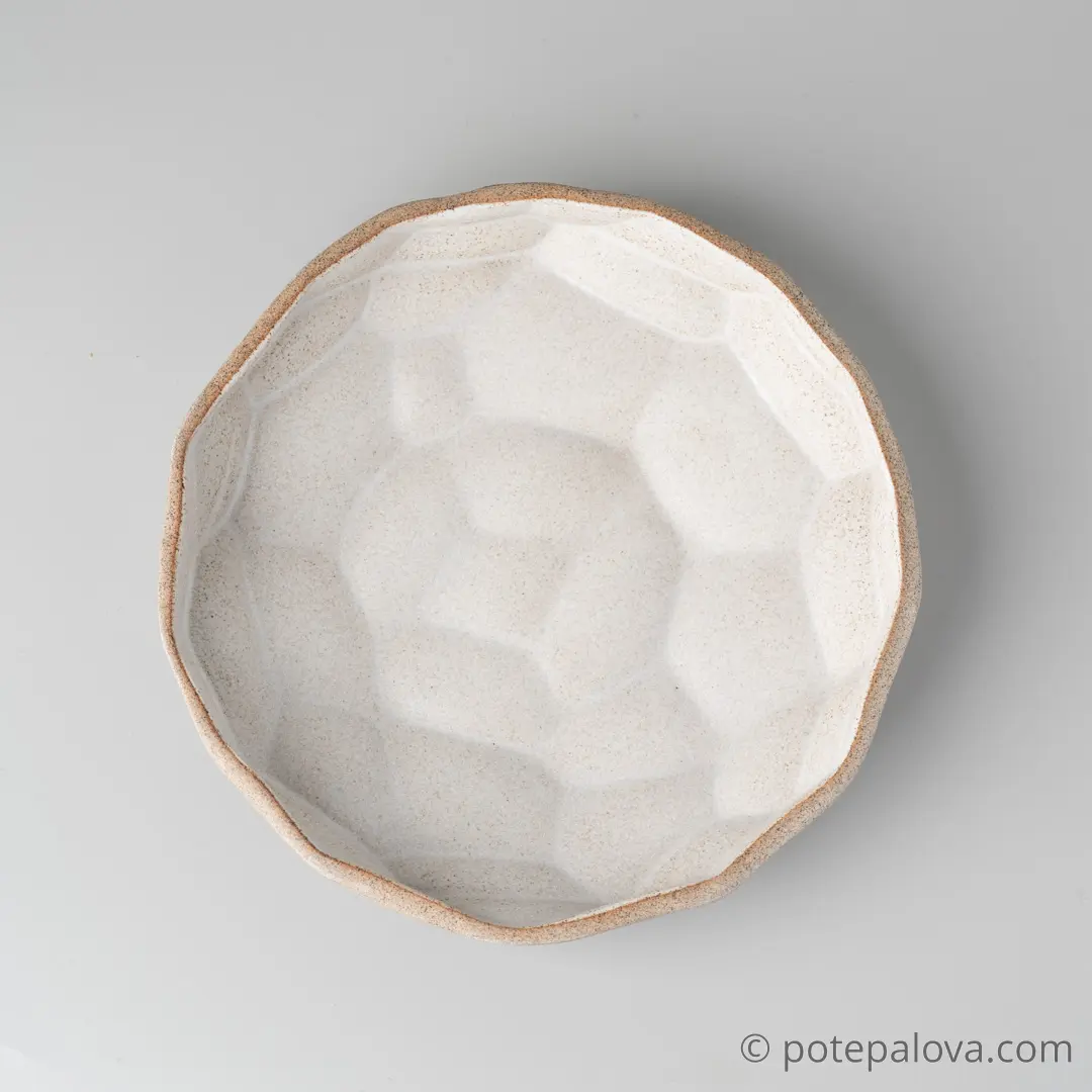 картинка Тарелка малая Sigma "Геометрия" 20 см  - DishWishes.Ru