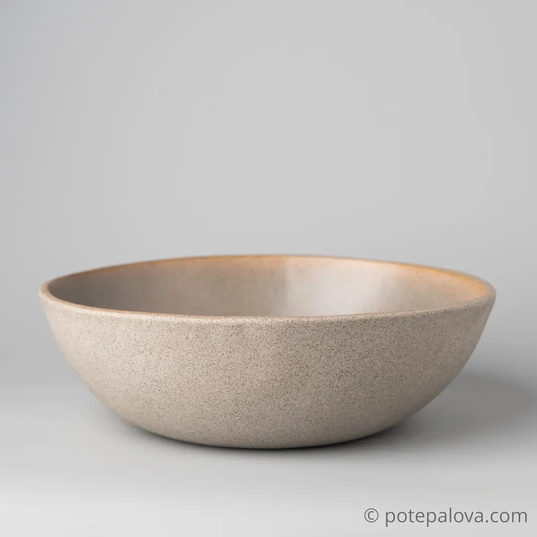 картинка Большая глубокая тарелка Sigma 22 см - 1 - DishWishes.Ru