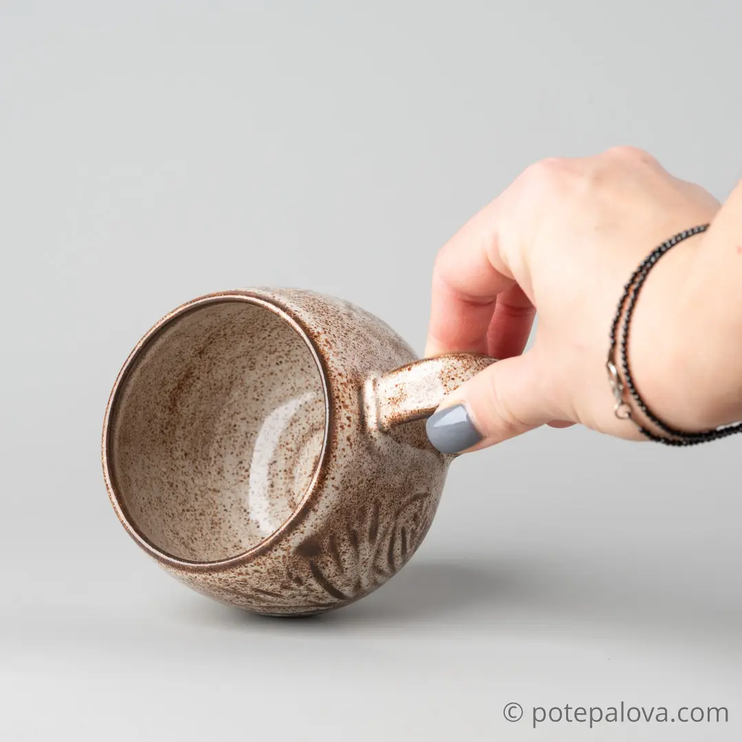 картинка Керамическая кружка из серии "Травы" 9 - DishWishes.Ru