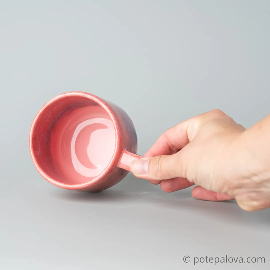 картинка Кружка розовая Sigma 300 мл - 4 - DishWishes.Ru