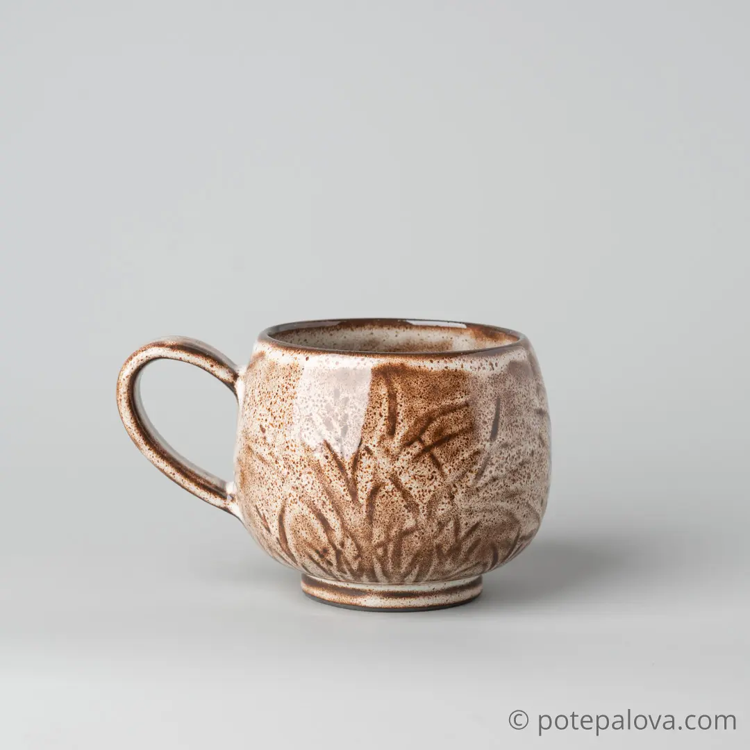 картинка Керамическая кружка из серии "Травы" 8 - DishWishes.Ru