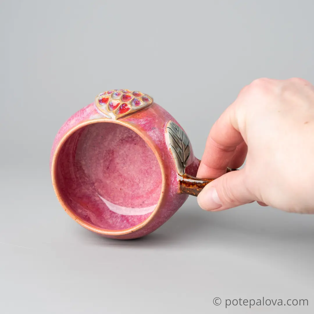 картинка Чашка Светланы Шумских "Гранат" 4 - DishWishes.Ru