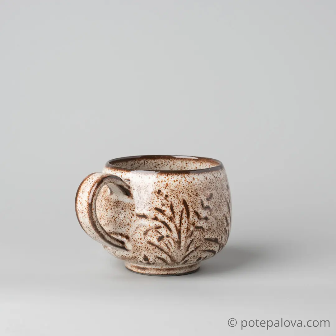 картинка Керамическая кружка из серии "Травы" 4 - DishWishes.Ru