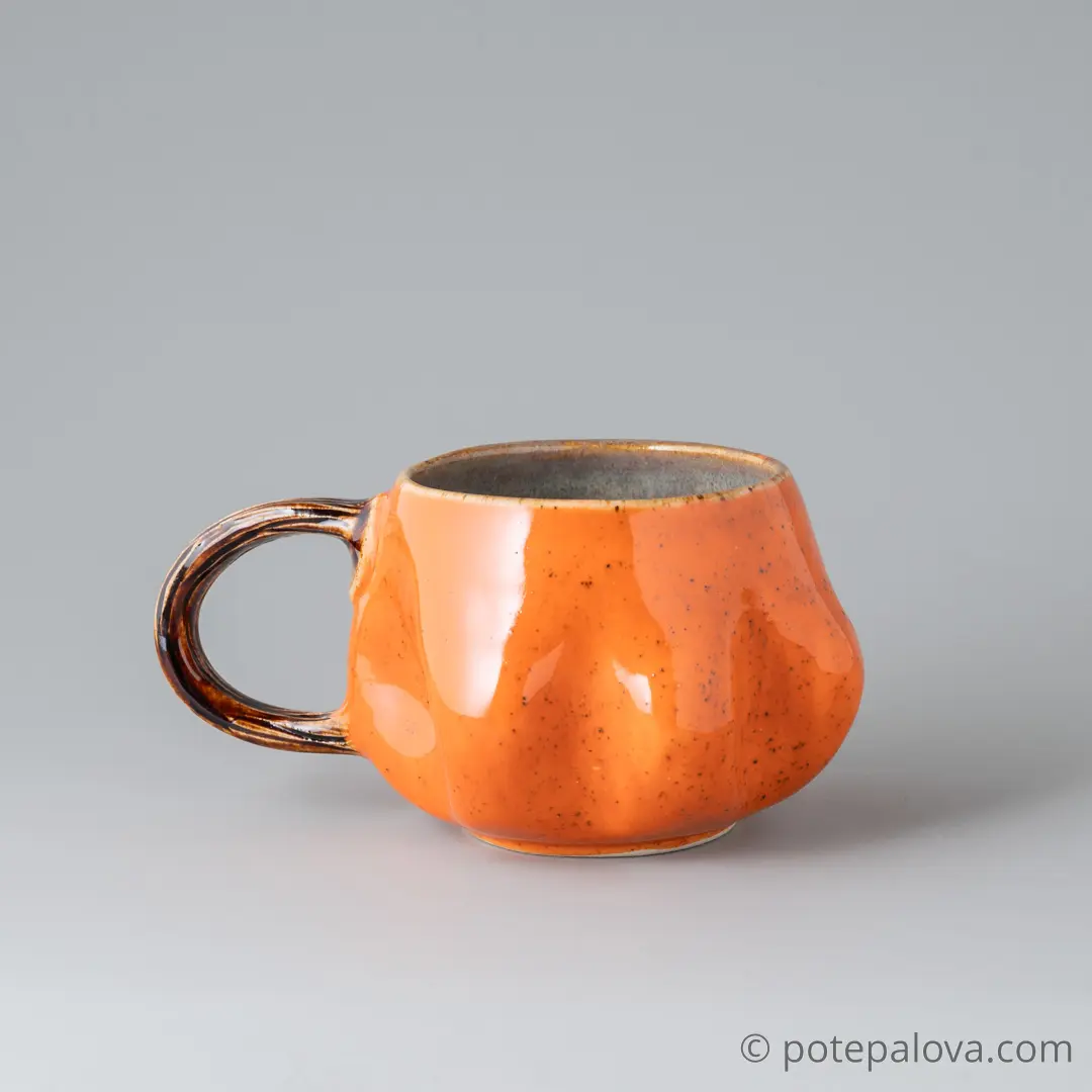 картинка Чашка Светланы Шумских "Тыква" 1 - DishWishes.Ru