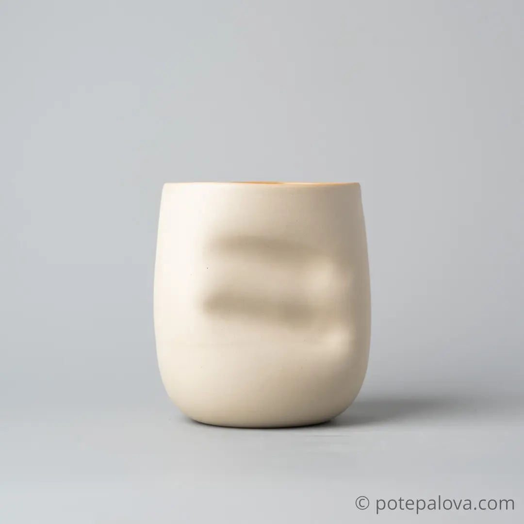 картинка Стакан для дрип-кофе с вмятинами зеленый 1 - 500 мл - DishWishes.Ru