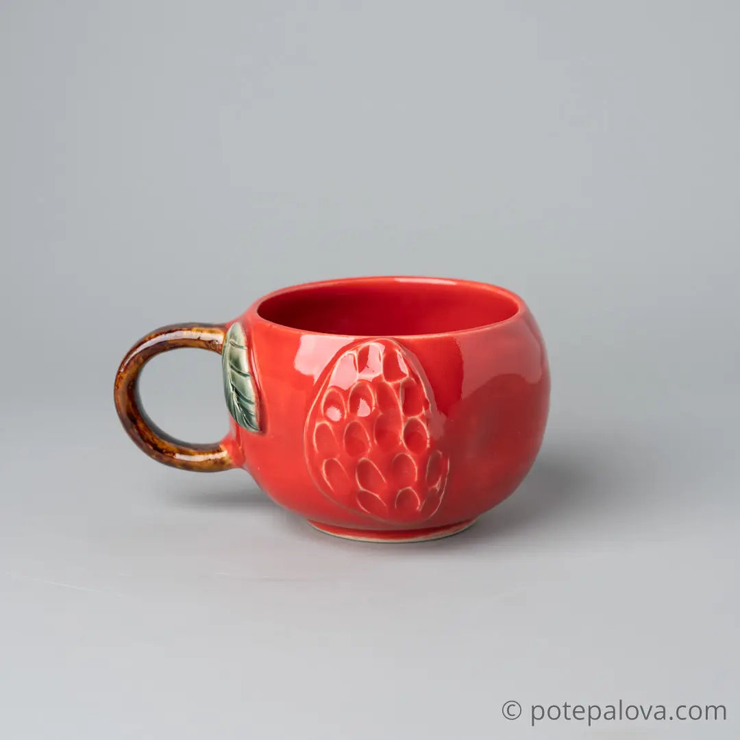 картинка Чашка Светланы Шумских "Гранат" 1 - DishWishes.Ru