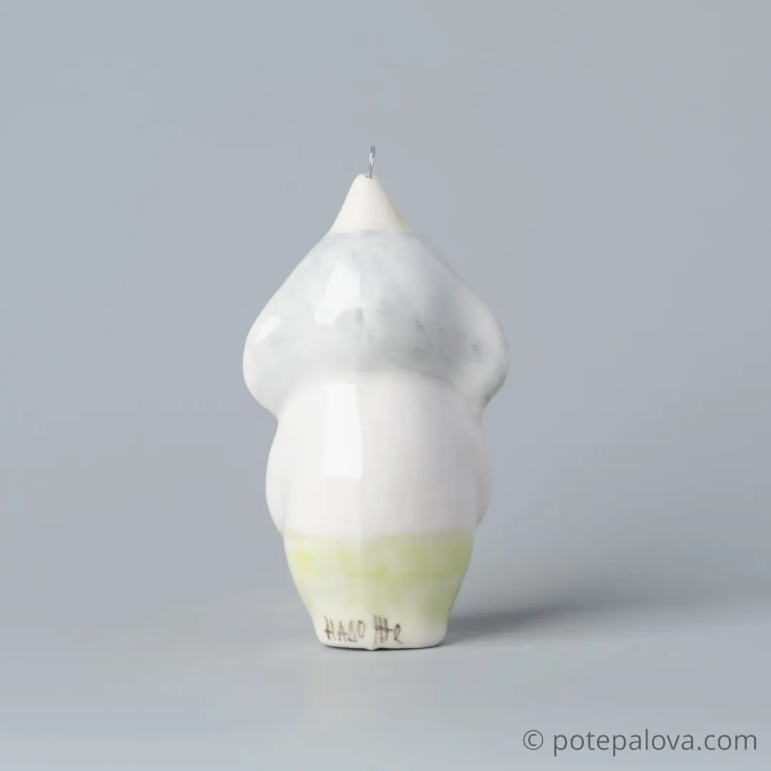 картинка Фарфоровая игрушка "Слоник" 1 - DishWishes.Ru