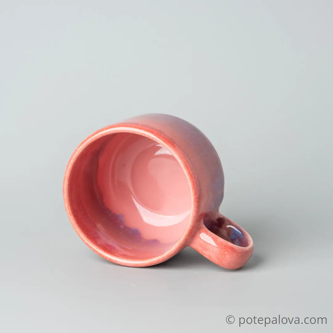 картинка Кружка розовая Sigma 300 мл - 2 - DishWishes.Ru