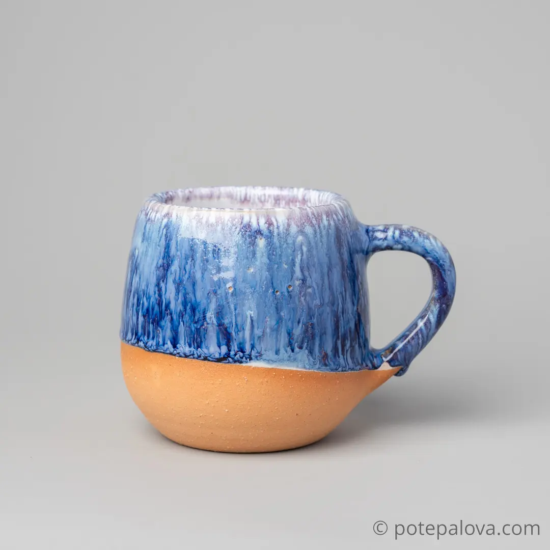 картинка Кружка "Космос" на светлой глине 1 - DishWishes.Ru