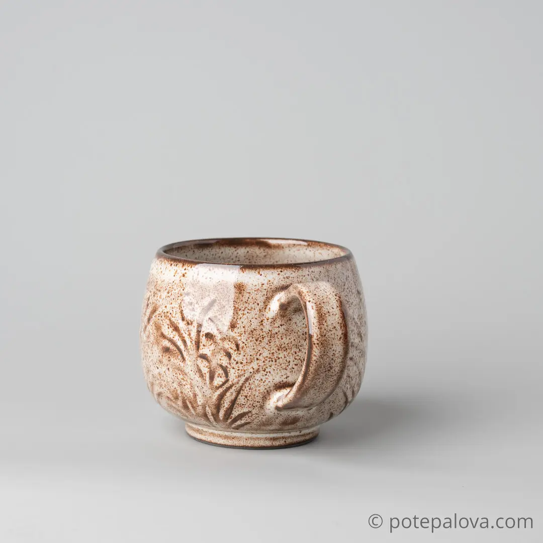 картинка Керамическая кружка из серии "Травы" 3 - DishWishes.Ru