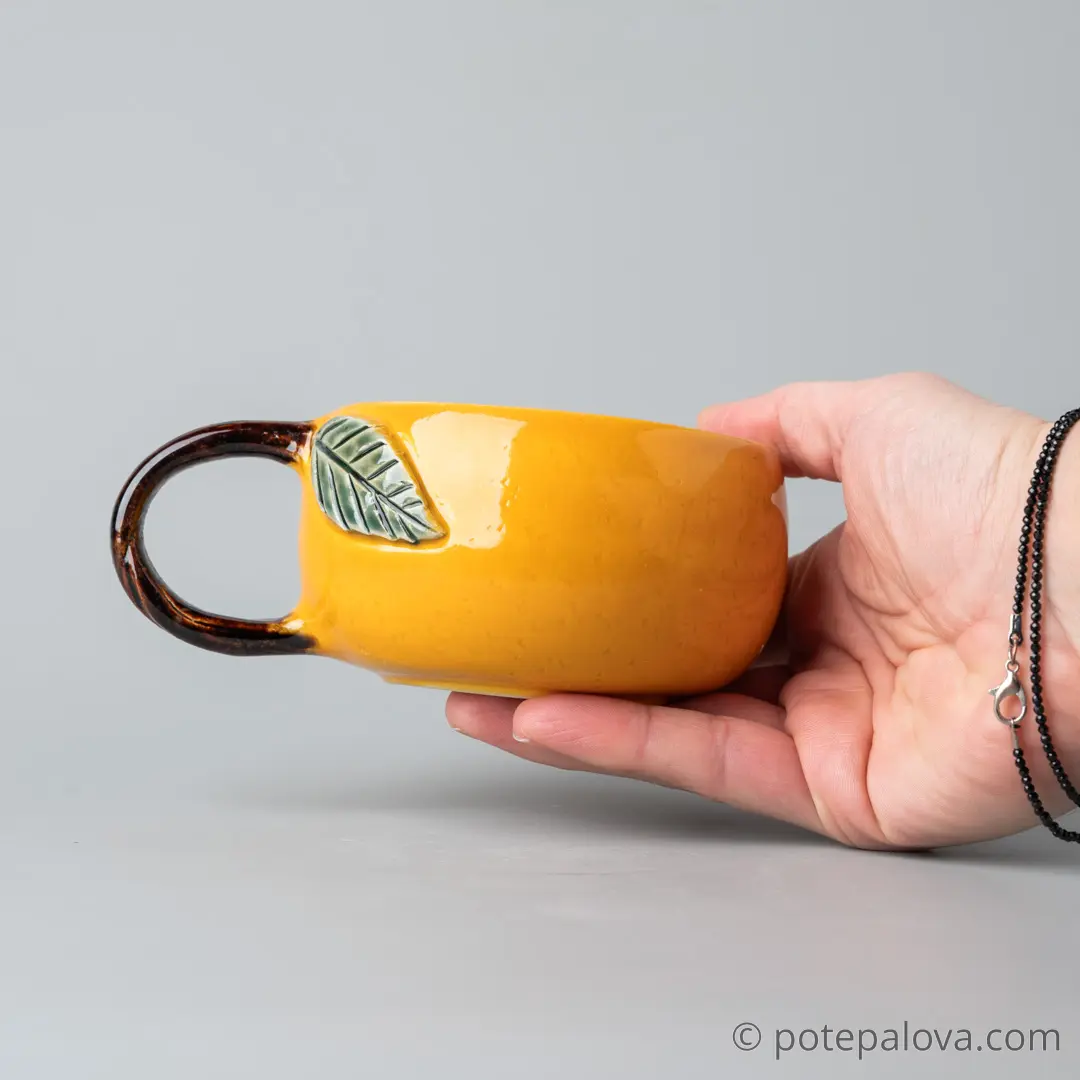 картинка Чашка Светланы Шумских "Мандарин" 7 - DishWishes.Ru