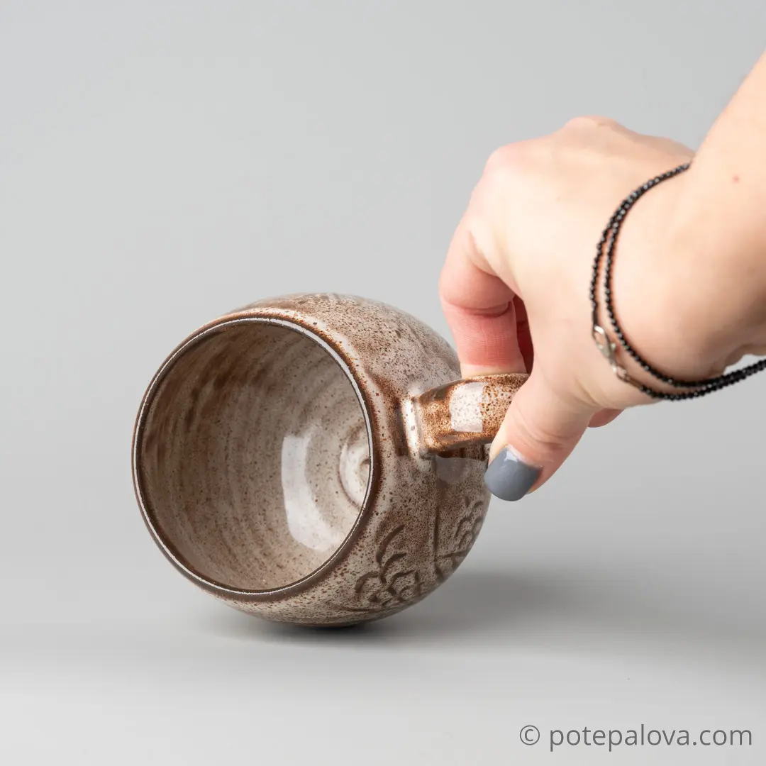 картинка Керамическая кружка из серии "Травы" 8 - DishWishes.Ru