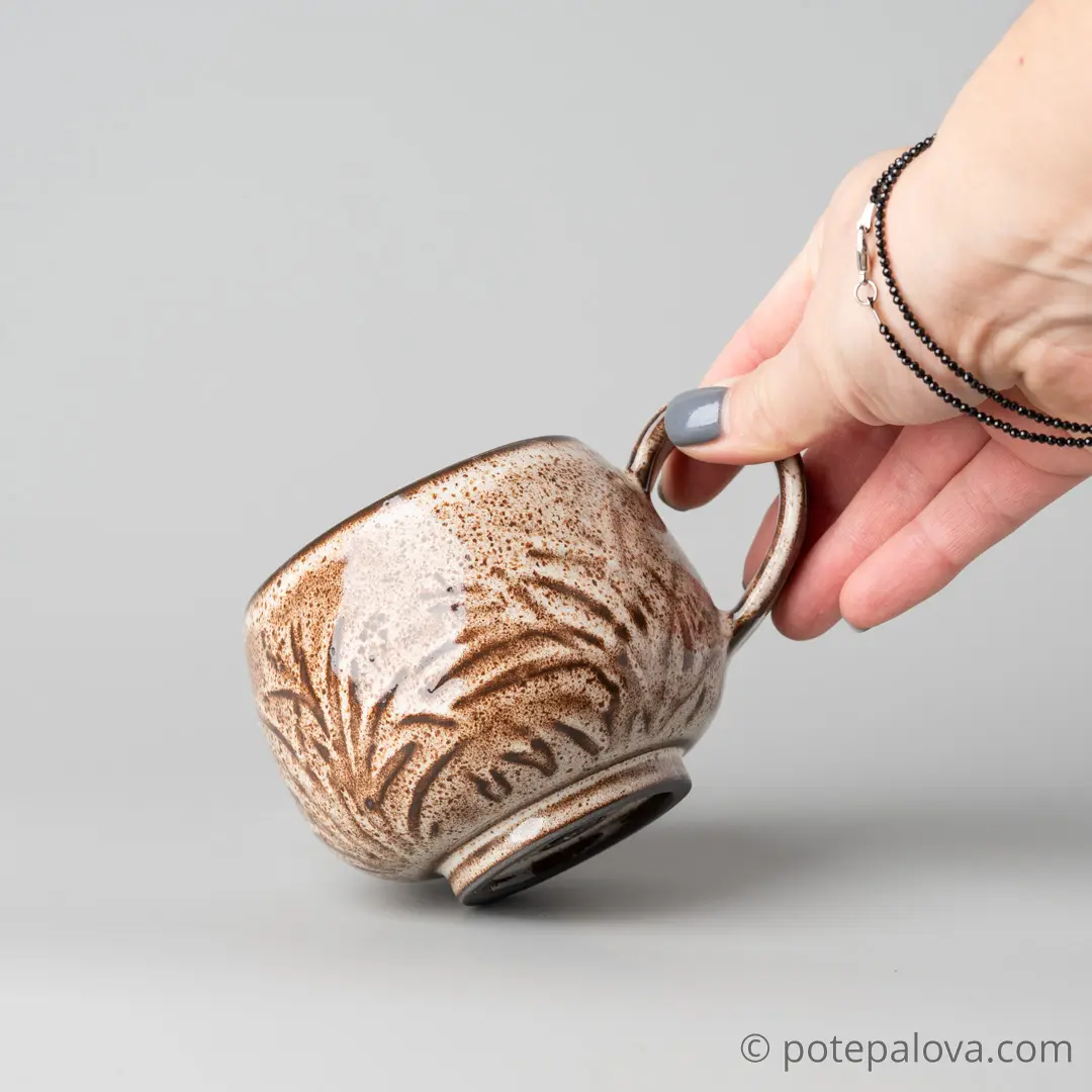 картинка Керамическая кружка из серии "Травы" 4 - DishWishes.Ru