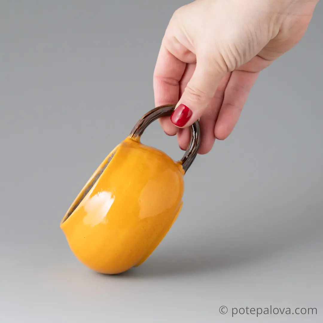 картинка Чашка Светланы Шумских "Мандарин" 4 - DishWishes.Ru