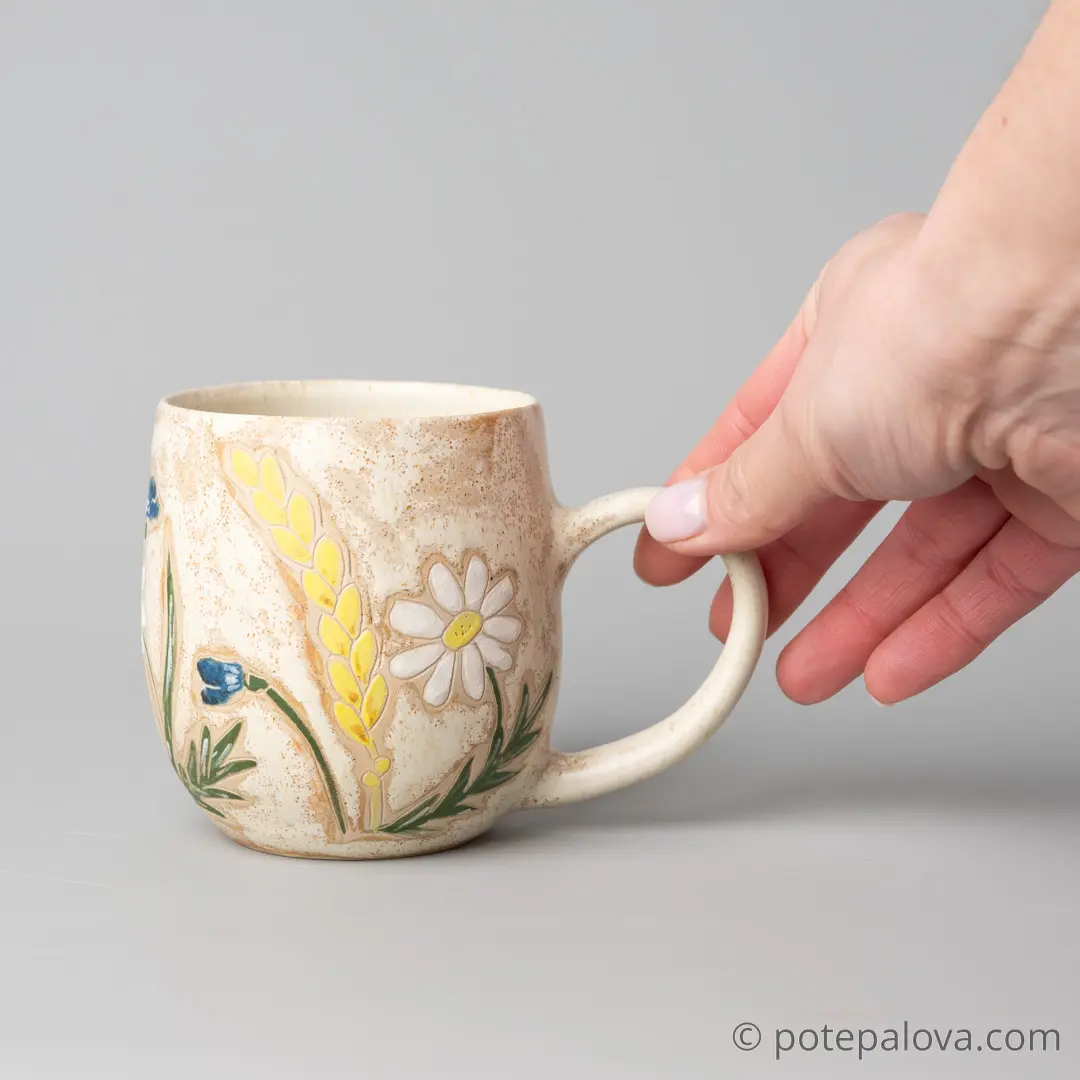 картинка Кружка "Поле" - DishWishes.Ru