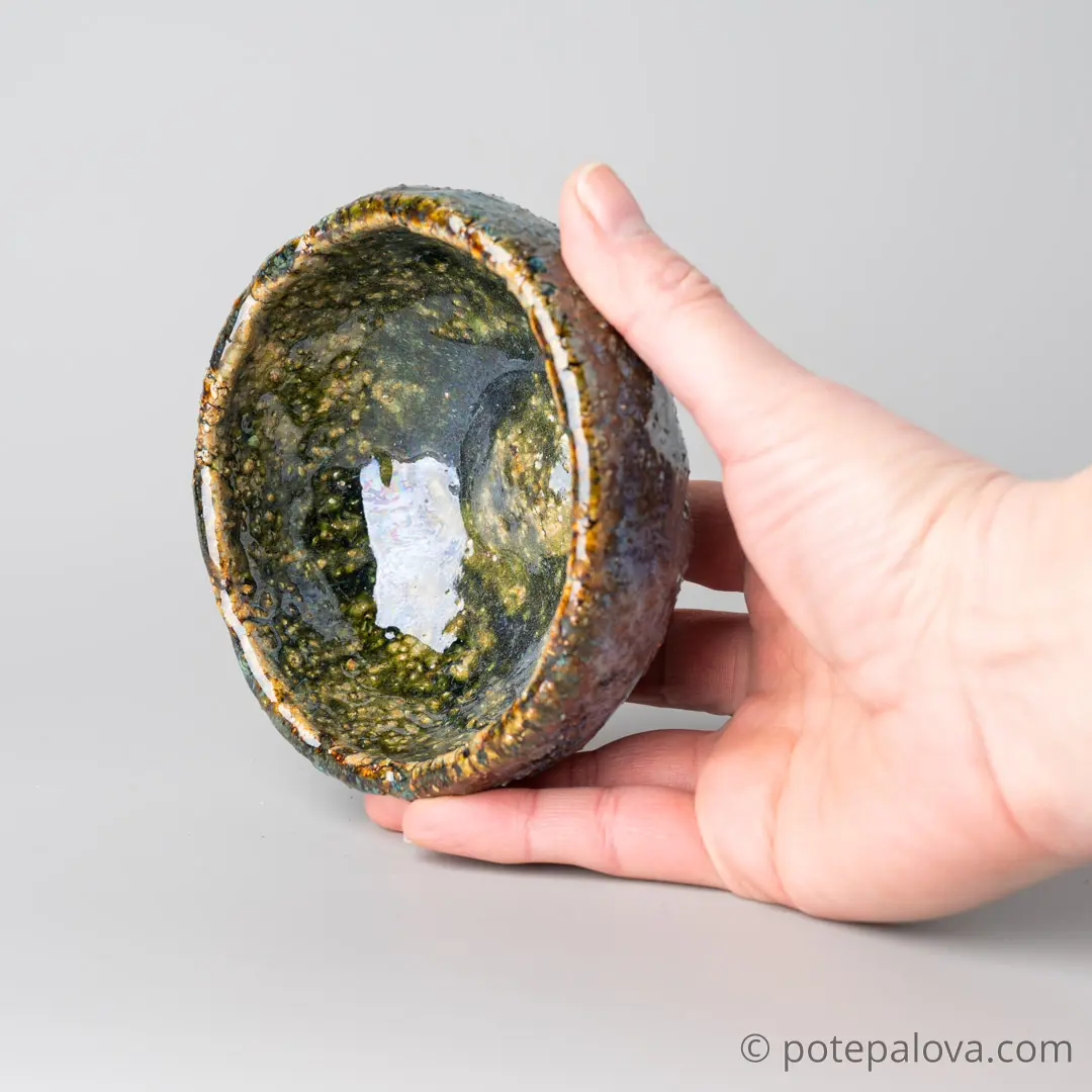 картинка Миска Niboqua средняя темная колючая - DishWishes.Ru