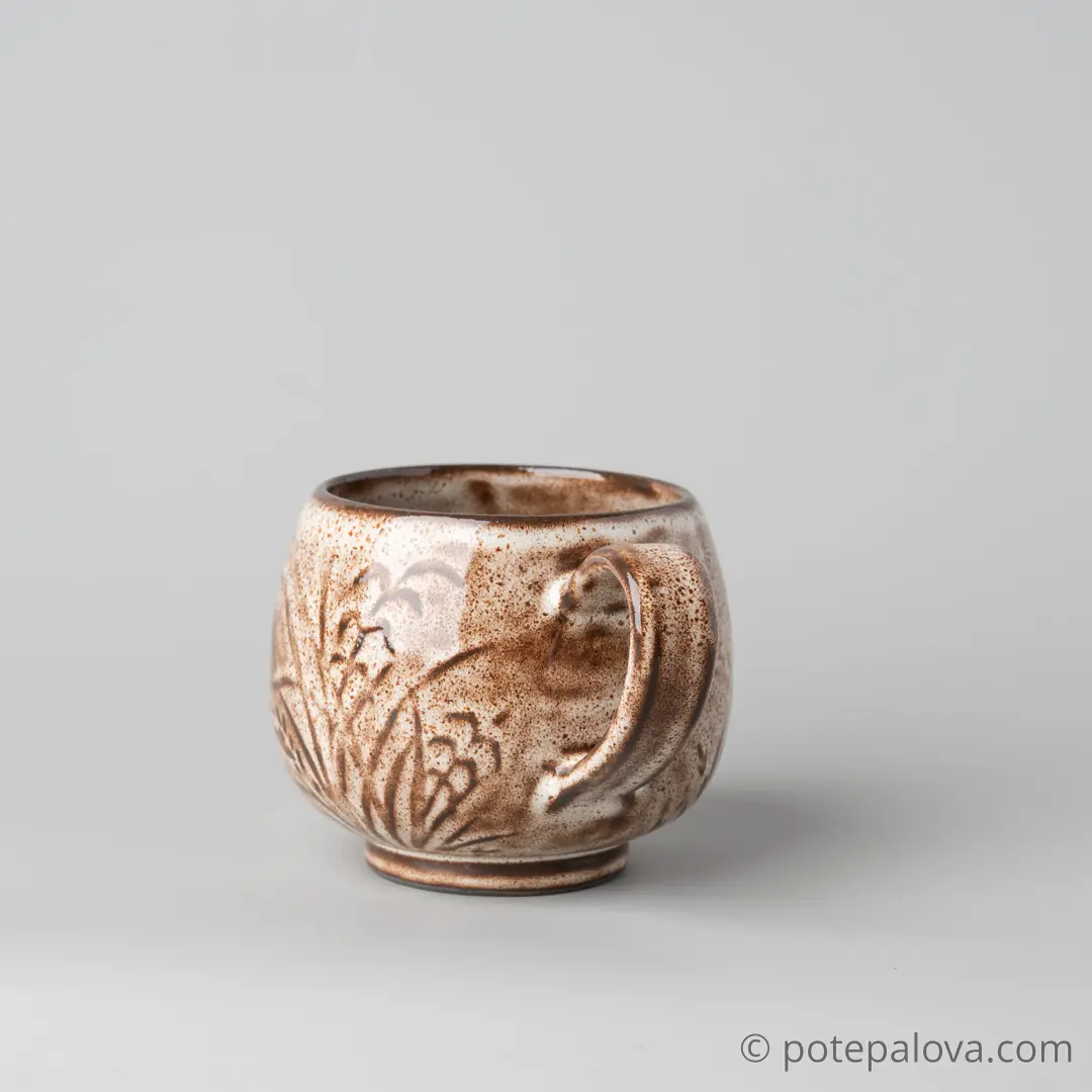 картинка Керамическая кружка из серии "Травы" 8 - DishWishes.Ru