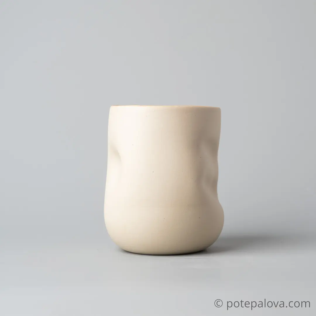 картинка Стакан для дрип-кофе с вмятинами зеленый 1 - 500 мл - DishWishes.Ru