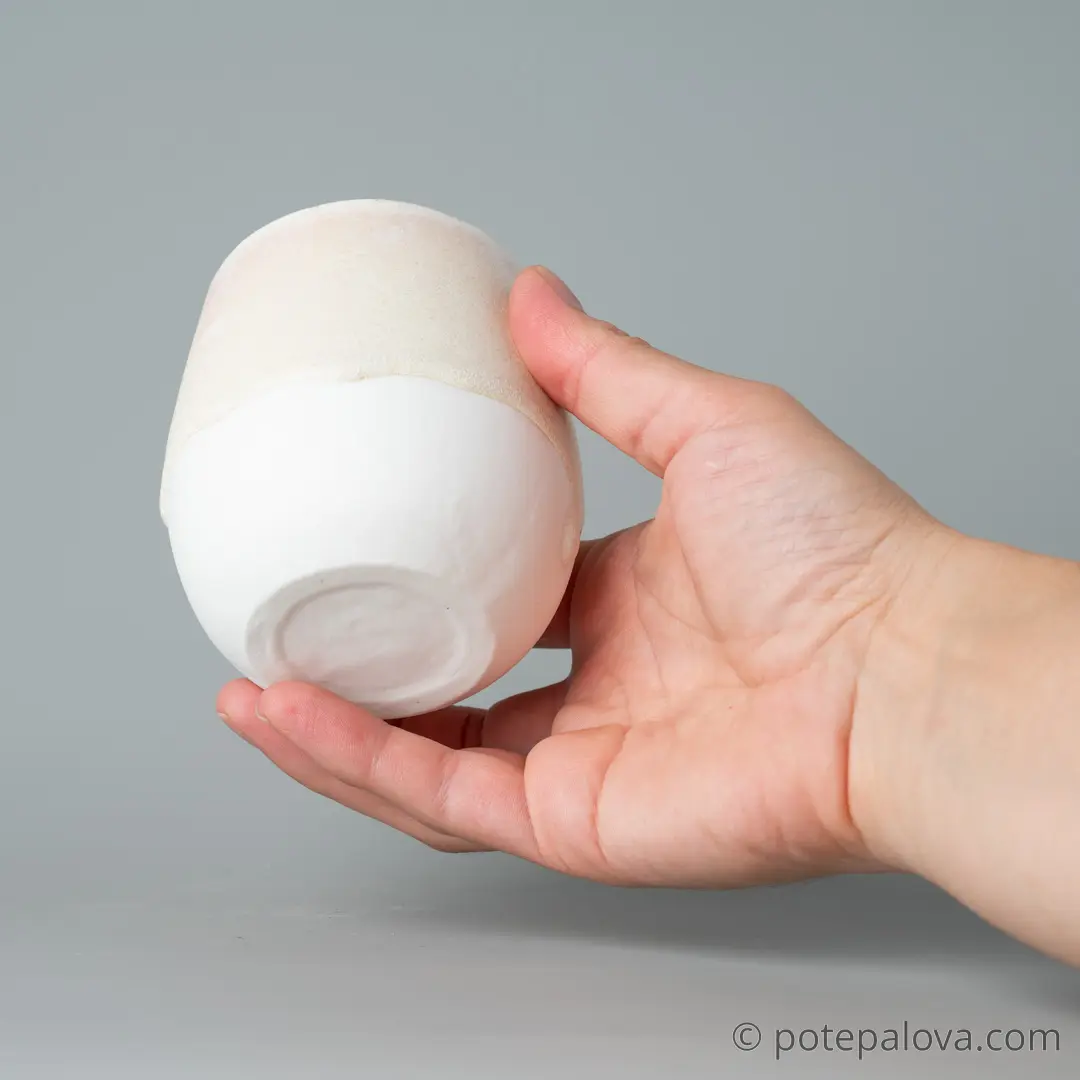 картинка Стакан фарфоровый Виктории Нор розовый - DishWishes.Ru