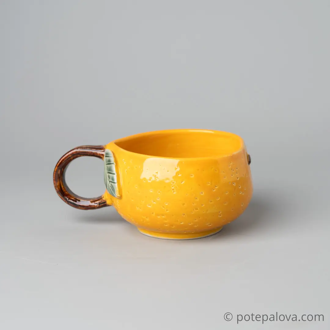 картинка Чашка Светланы Шумских "Мандарин" 5 - DishWishes.Ru