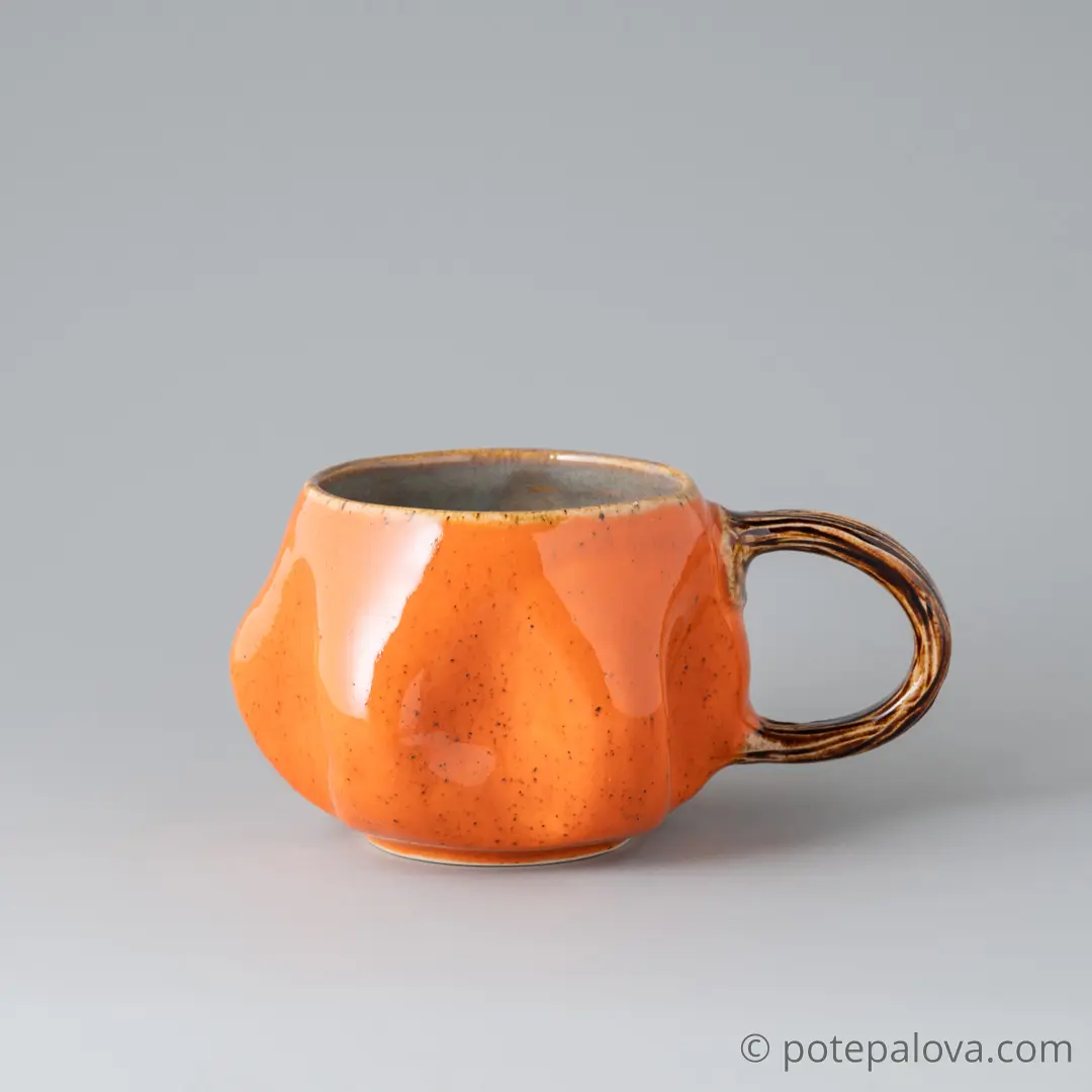 картинка Чашка Светланы Шумских "Тыква" 1 - DishWishes.Ru