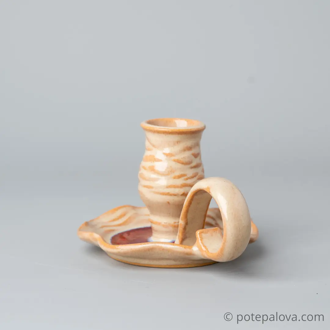 картинка Керамический подсвечник Юрия Пересады 4 - DishWishes.Ru