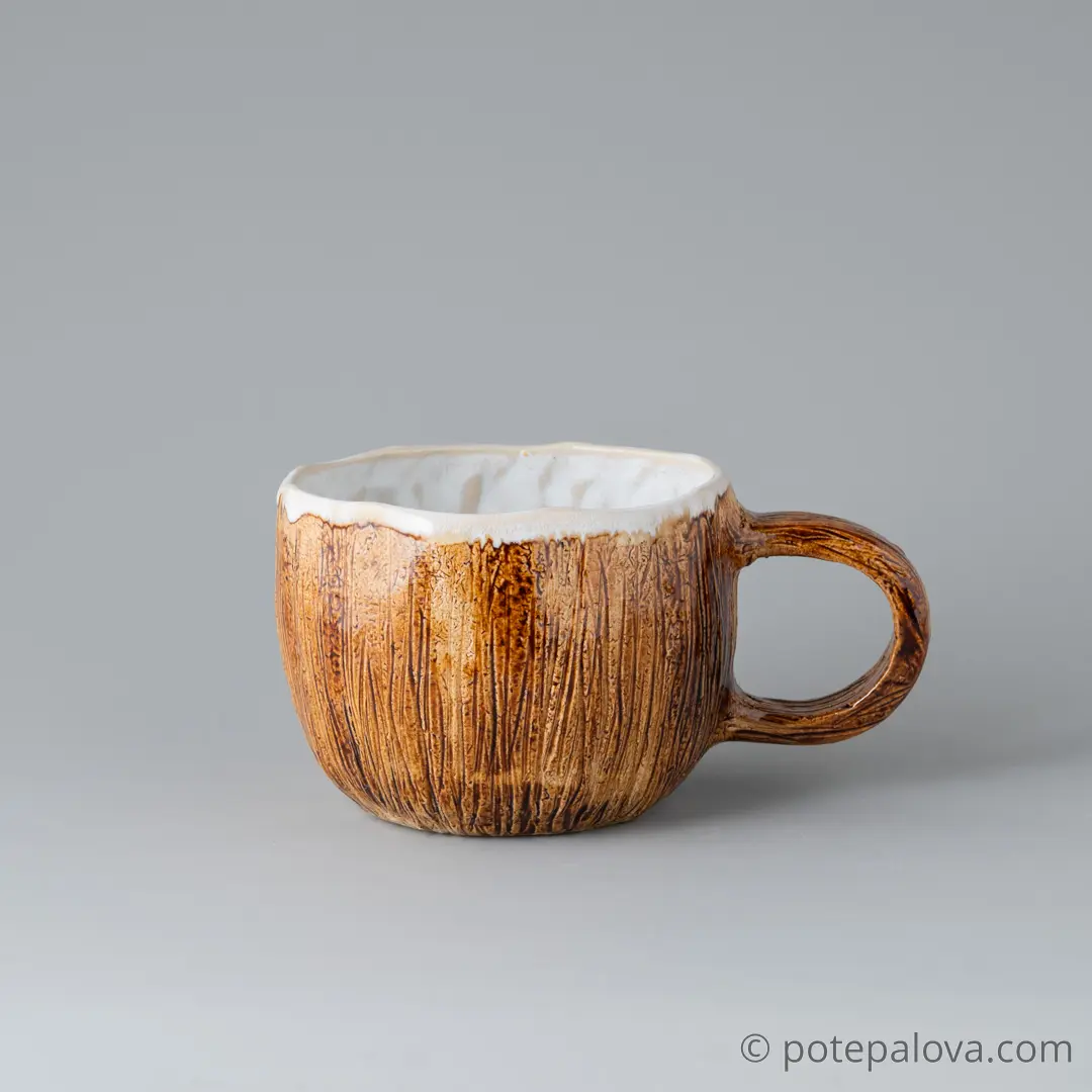 картинка Чашка Светланы Шумских "Кокос" 1 - DishWishes.Ru