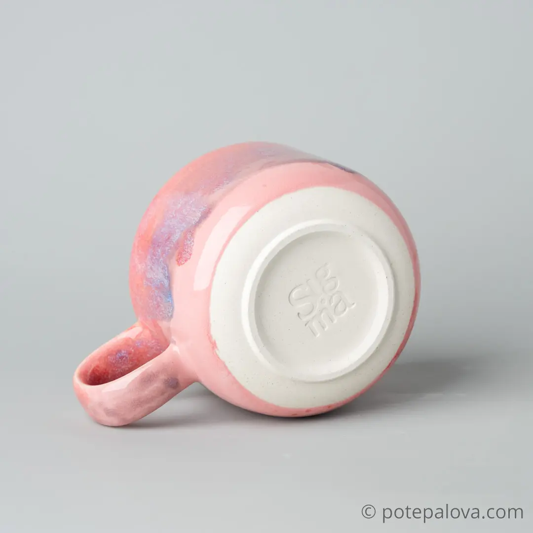 картинка Кружка розовая Sigma 300 мл - 4 - DishWishes.Ru
