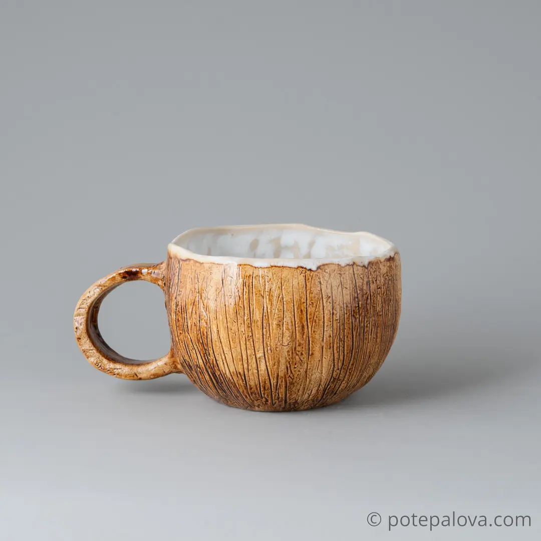 картинка Чашка Светланы Шумских "Кокос" 3 - DishWishes.Ru