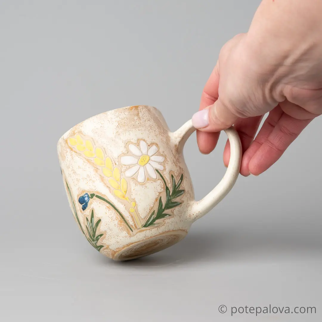 картинка Кружка "Поле" - DishWishes.Ru