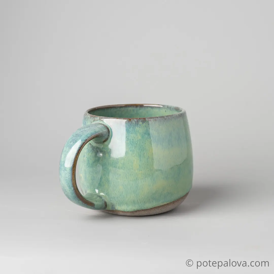 картинка Кружка Sigma зеленая "Тумблер" 4 - 450 мл - DishWishes.Ru