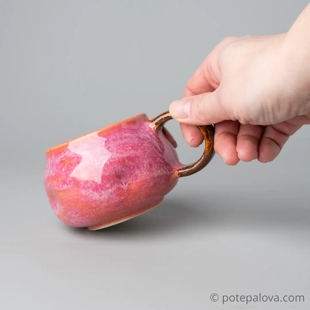 картинка Чашка Светланы Шумских "Гранат" 2 - DishWishes.Ru
