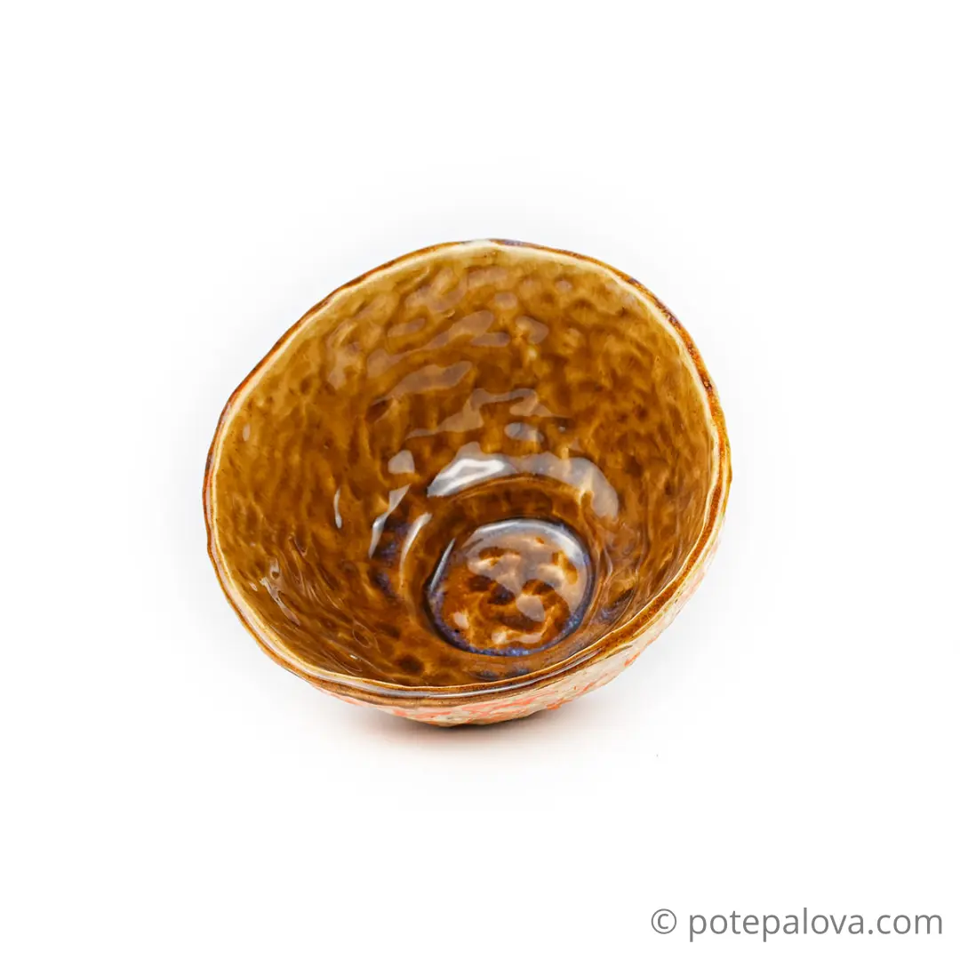 картинка Миска лепная Юрия Пересады средняя 3 - DishWishes.Ru