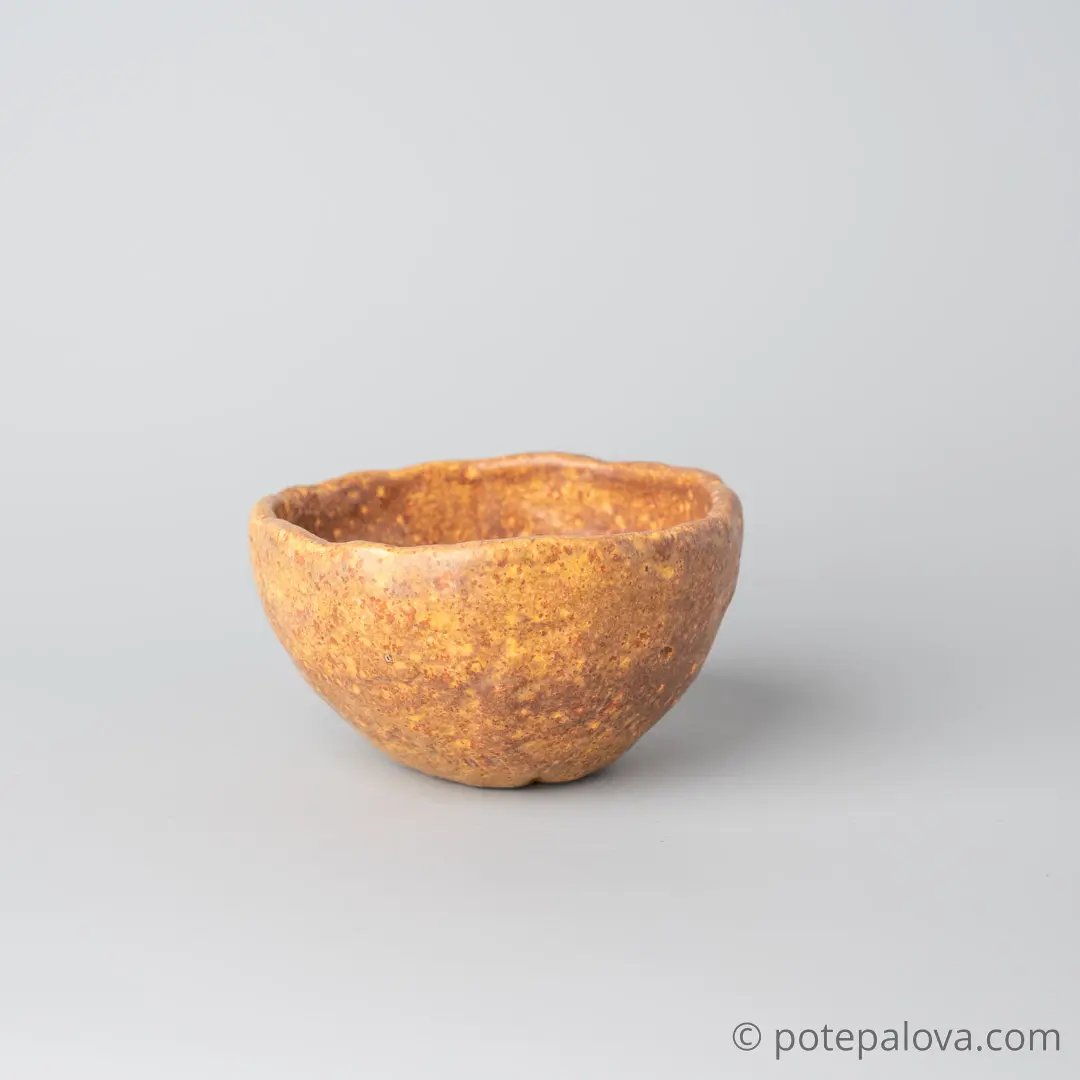картинка Миска Niboqua малая матовая охра - DishWishes.Ru