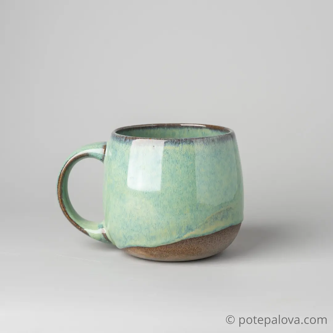 картинка Кружка Sigma зеленая "Тумблер" 3 - 450 мл - DishWishes.Ru