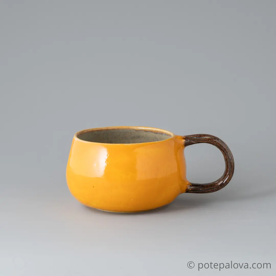 картинка Чашка Светланы Шумских "Мандарин" 1 - DishWishes.Ru