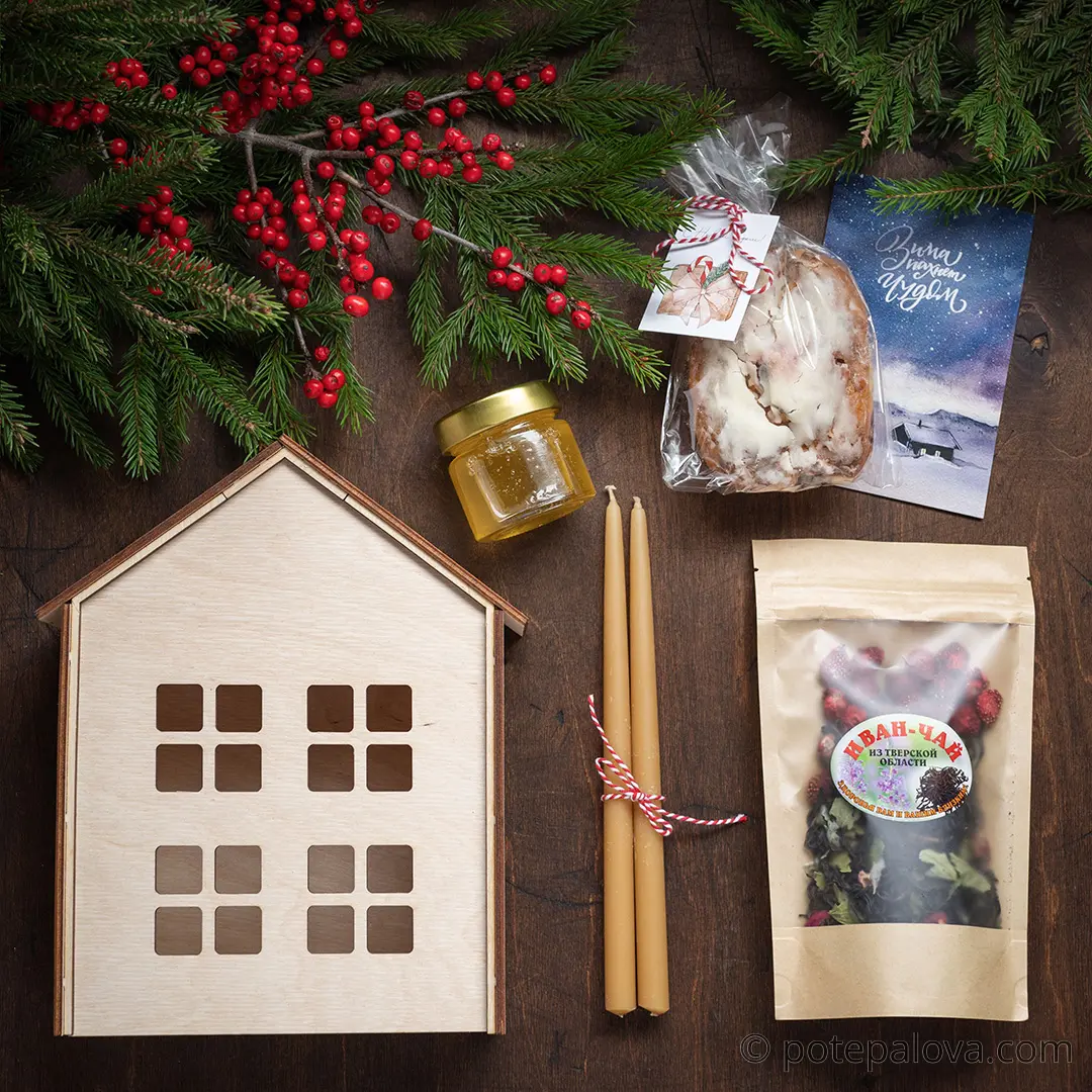 картинка Подарочный набор "Зима пахнет чудом" - DishWishes.Ru