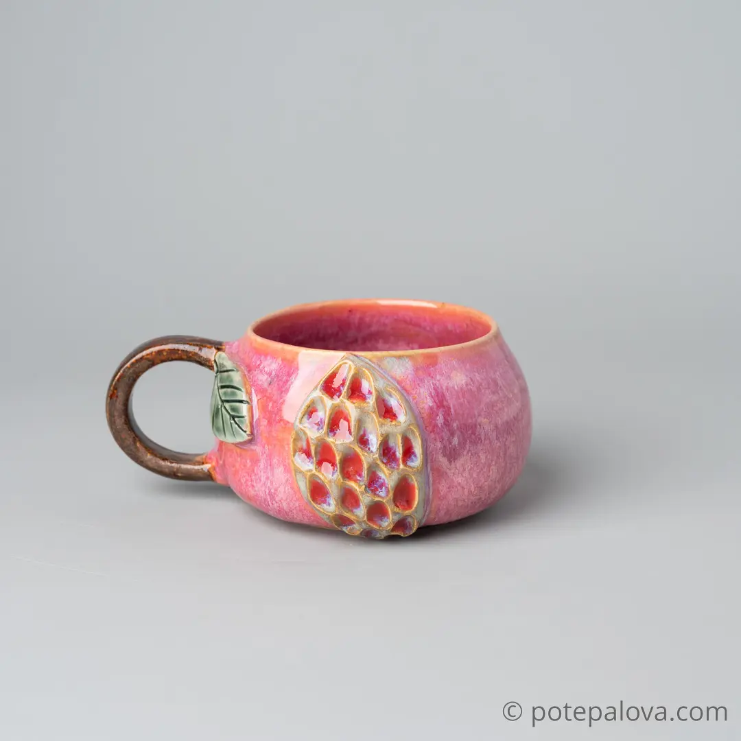 картинка Чашка Светланы Шумских "Гранат" 4 - DishWishes.Ru