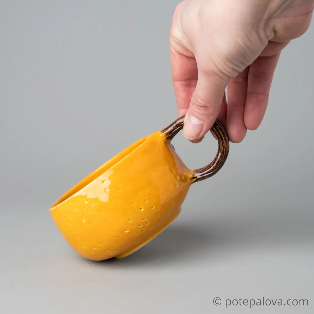 картинка Чашка Светланы Шумских "Мандарин" 4 - DishWishes.Ru