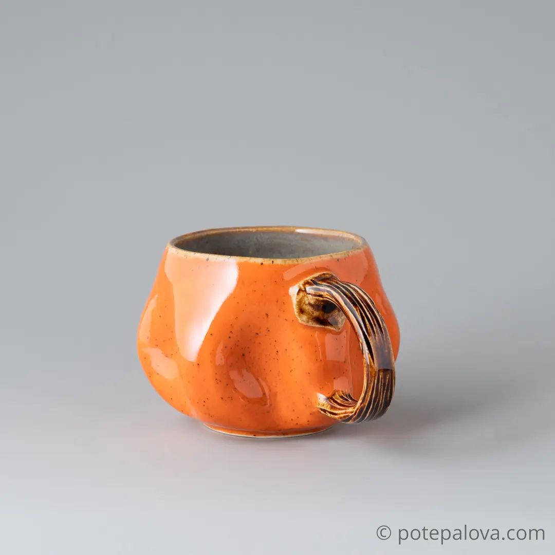 картинка Чашка Светланы Шумских "Тыква" 1 - DishWishes.Ru