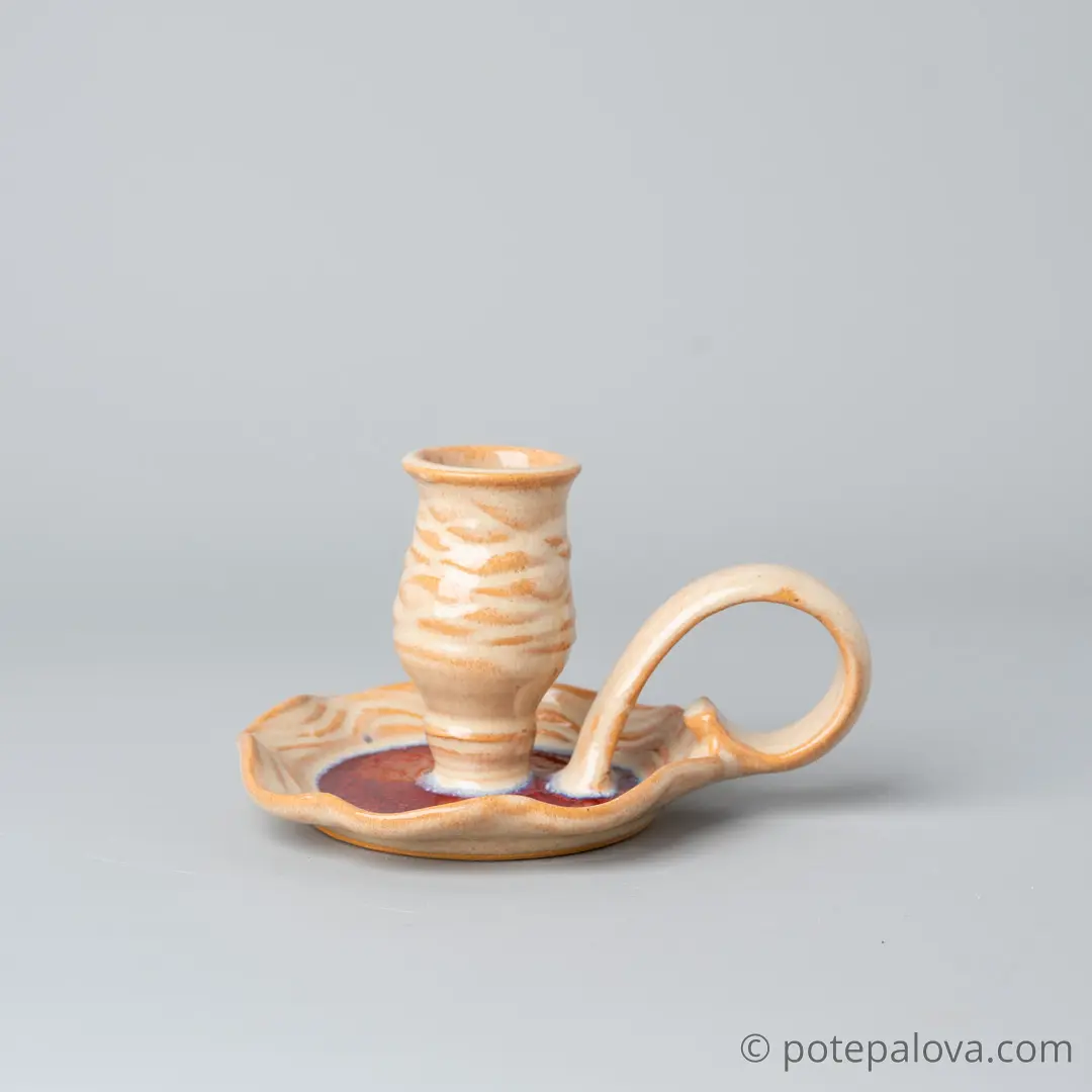 картинка Керамический подсвечник Юрия Пересады 4 - DishWishes.Ru
