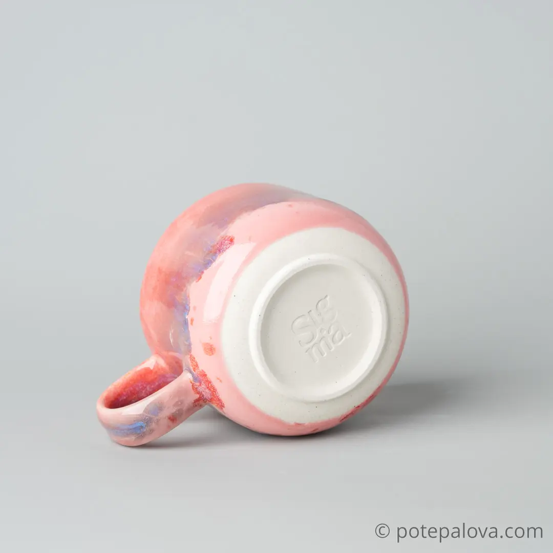 картинка Кружка розовая Sigma 300 мл - 3 - DishWishes.Ru