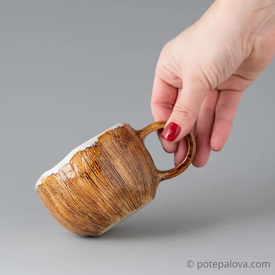 картинка Чашка Светланы Шумских "Кокос" 3 - DishWishes.Ru