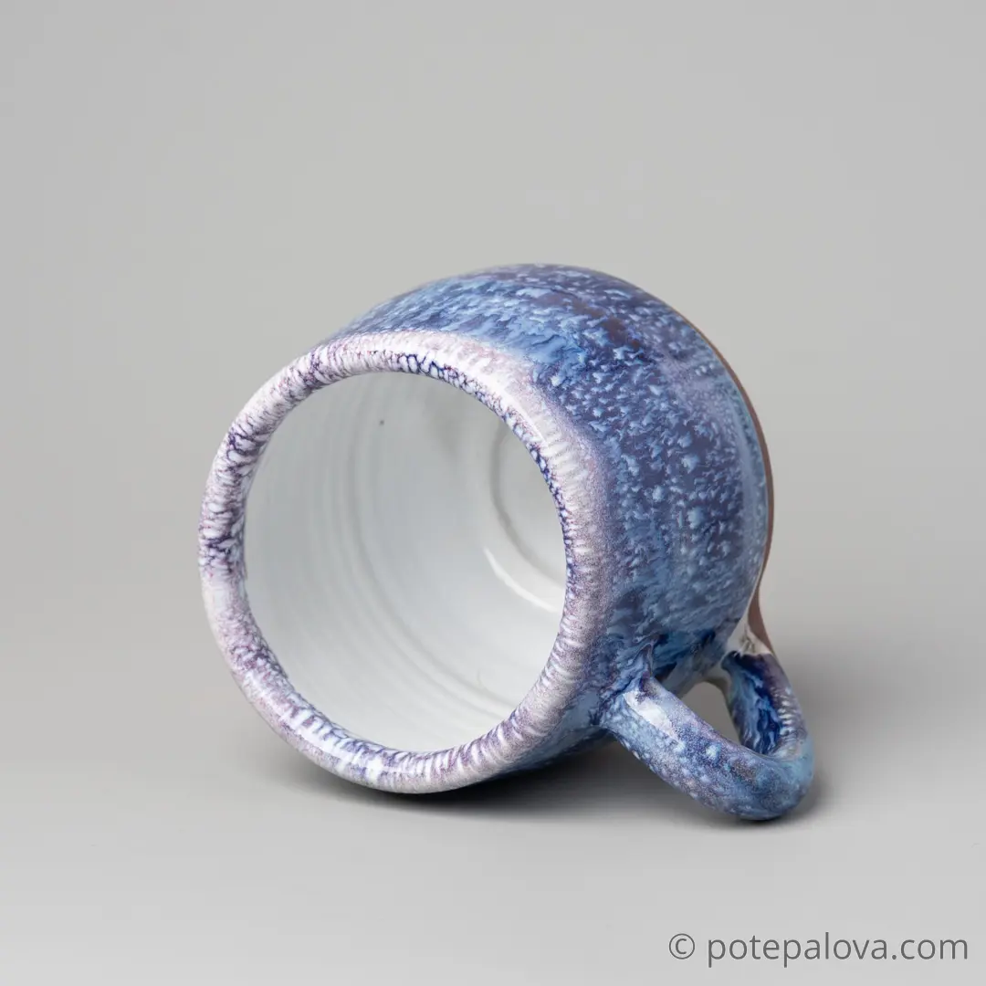 картинка Кружка "Космос" на красной глине 5 - DishWishes.Ru