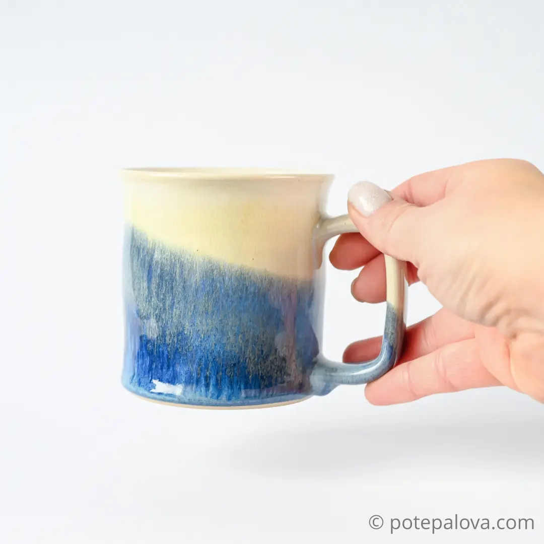 картинка Кружка Pottery Atelier прямая 2 - DishWishes.Ru