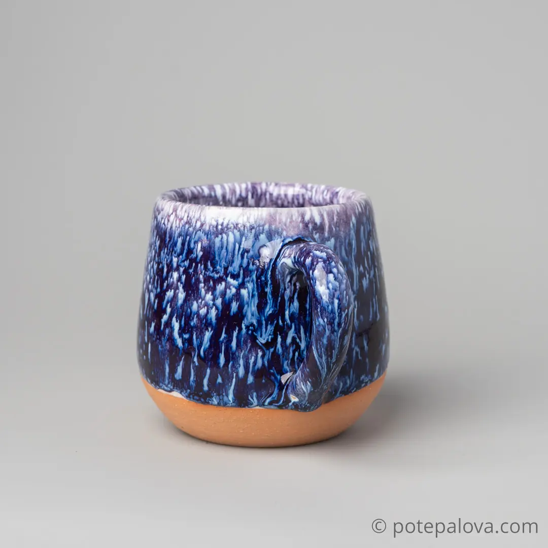 картинка Кружка "Космос" на светлой глине 2 - DishWishes.Ru